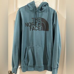 Men’s blue Northface hoodie